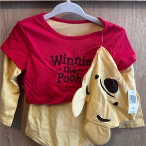 Disney Cream and Red Baby Apparel